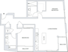 2 Bedroom Floor Plan